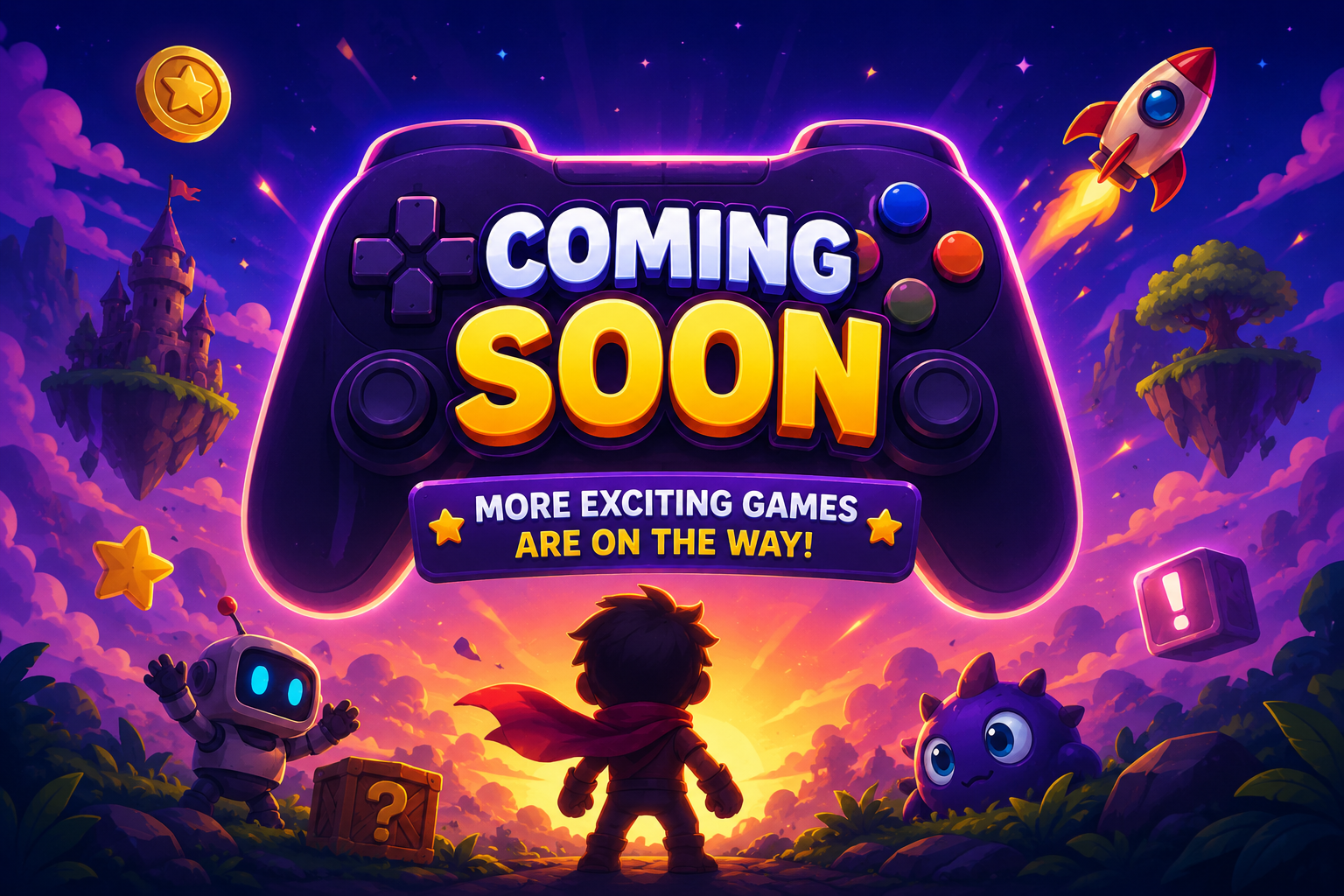 More Games Coming Soon